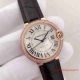 2017 Replica Ballon Bleu De Cartier Watch Rose Gold Diamond Black Leather (2)_th.jpg